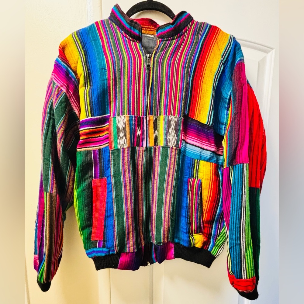 Colorful Striped Jacket
